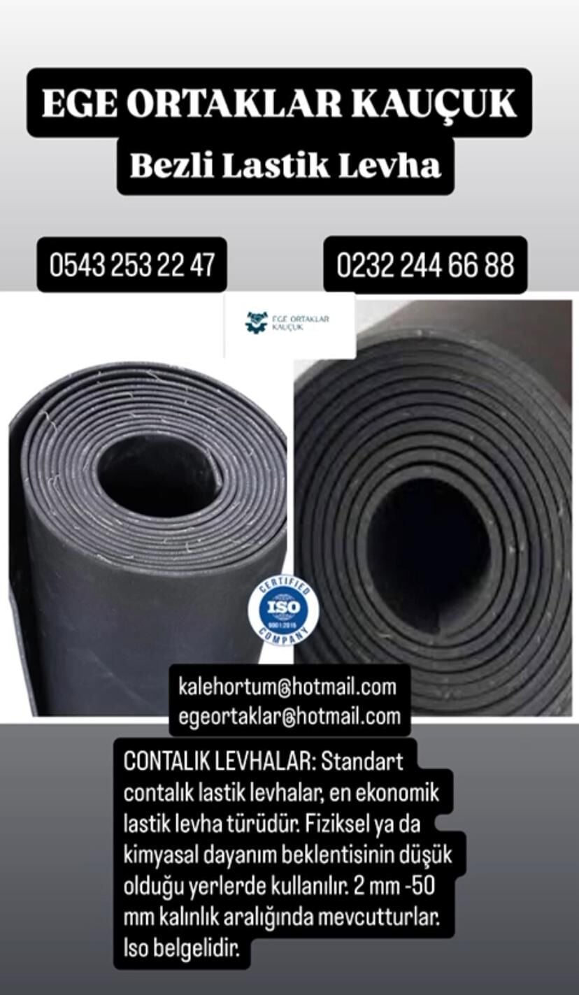 4MM BEZLİ LASTİK LEVHA EN: 1 MT