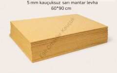 5 mm SARI MANTAR LEVHA 60*90 CM (KAUÇUKSUZ )